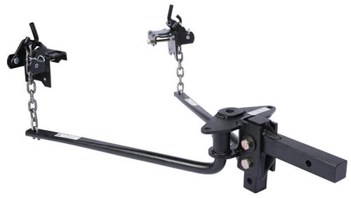 Husky Towing 31423 Round Bar Weight Distribution Hitch - 12,000 lbs