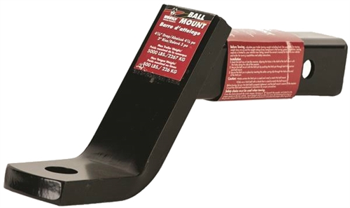 Husky Towing 31360 2" Receiver Ball Mount With 9" Shank, 2-1/4" Drop, 6000 Lbs