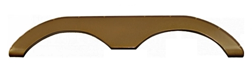Icon 1672 Keystone Tandem Axle Fender Skirt FS774 - Taupe