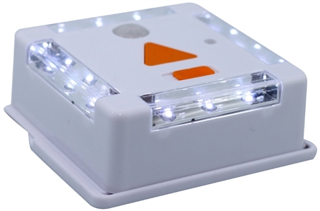 Tri-Lynx 00026W 12 LED Light with Motion and Dusk/Dawn Sensor - White