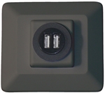 Valterra USB Double Charging Station - Black