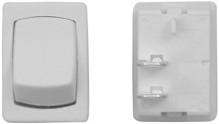 Valterra DG256VP Mini 12V On/Off SPST Switch - White