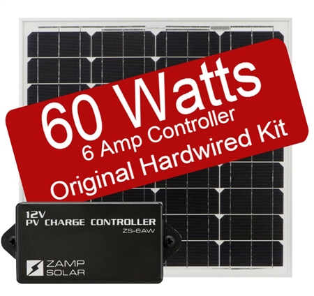 Zamp Solar 60 Watt 6 Amp Original Kit