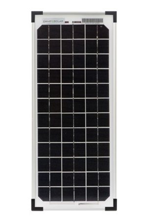 Zamp Solar 10 Watt 6 Amp Solar Equipment Battery Maintainer W/Bracket