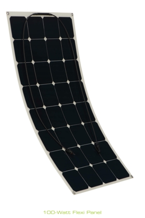 Zamp Solar ZS-100F-30A-DX 100W Flexible Deluxe Solar Panel Kit