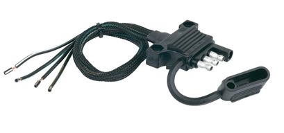 Husky Towing 30495 Trailer End Wiring 4-Way Flat Connector