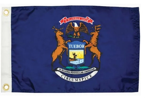 Taylor Made 93108 Michigan State Flag - 12" x 18"