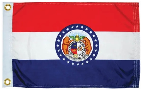 Taylor Made 93111 Missouri State Flag - 12" x 18"