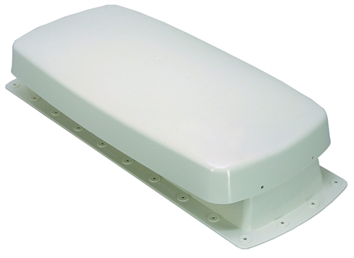 Barker 12603 Colonial White Refrigerator Vent Base And Cap