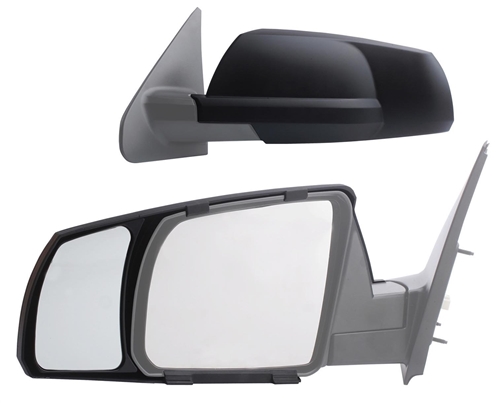 K-Source 81300 Snap & Zap Exterior Towing Mirrors For 2007-19 Toyota Tundra/2008-19 Toyota Sequoia