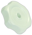 JR Products 20355 Window/Vent Knob With 0.27" Shaft, White
