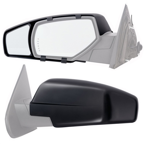 K-Source 80910 Snap & Zap Exterior Towing Mirrors For 2014-19 GMC Sierra/Chevy Silverado