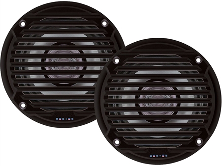 Jensen MS5006BR Dual Cone Outdoor Speaker - Black