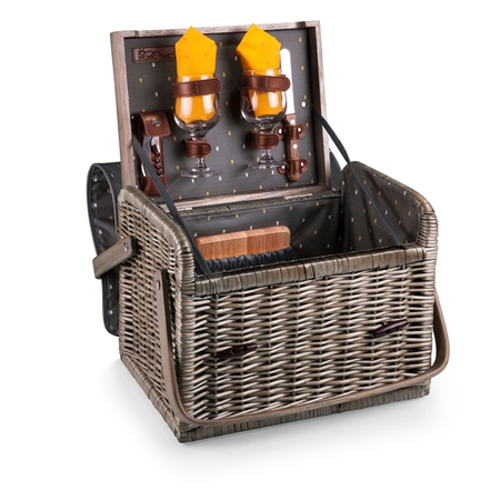 Picnic Time Kabrio Wine and Cheese Basket - Anthology Collection
