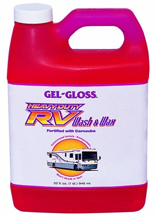 Gel-Gloss Heavy Duty RV Wash And Wax