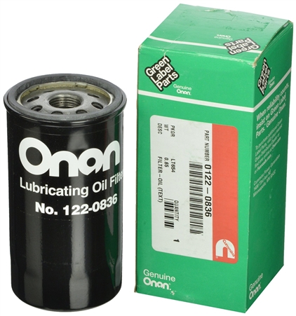 Onan HGJAA / HGJAB / HGJAC Generator Lubricating Oil Filter