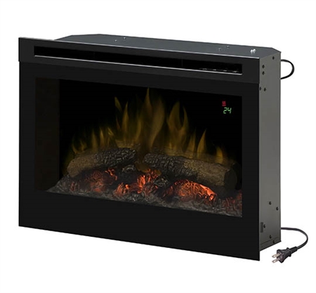 Wesco XHD26L 25" Plug-In RV Electric Fireplace W/Logs