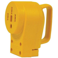Camco 55353 Power Grip Replacement Receptacle - 50 Amp Female