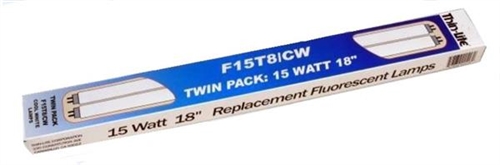 Thin Lite F15T8/CW/TWIN Cool White Replacement Fluorescent Tubes - 18"