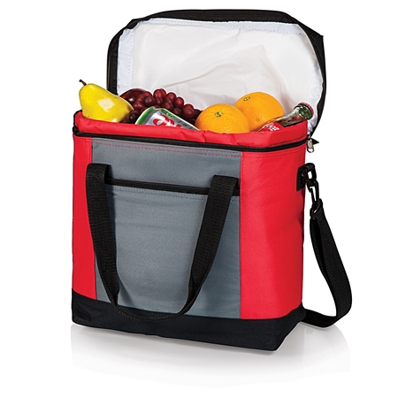 Picnic Time Montero Cooler Tote - Red, Grey and Black