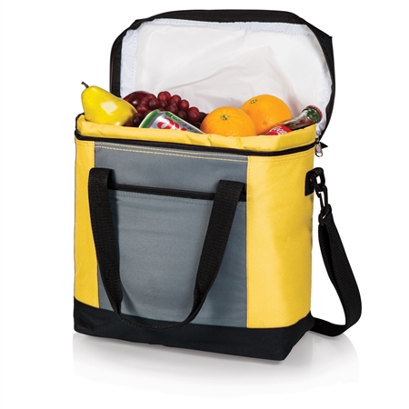 Picnic Time Montero Cooler Tote - Yellow, Grey and Black