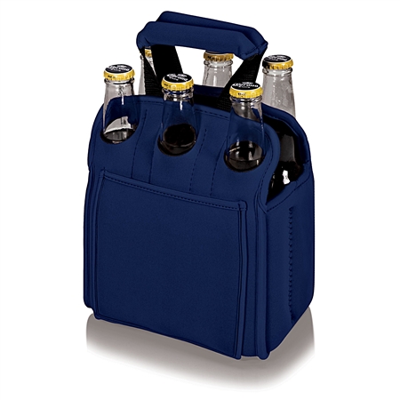 Picnic Time Six Pack Beverage Carrier - Navy