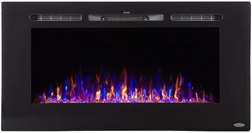 Touchstone 80027 Sideline Recessed Electric Fireplace Insert - 40"