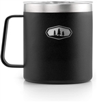 GSI Outdoors 63255 Glacier Stainless Insulated Thermal Cup - Black - 15 Oz