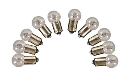 Camco 54714 Replacement Auto Instrument 57 Light Bulb - 10 Pack