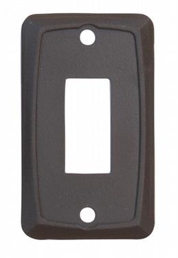 Valterra DG118PB Single Switch Wall Plate - Brown - 3 Pack