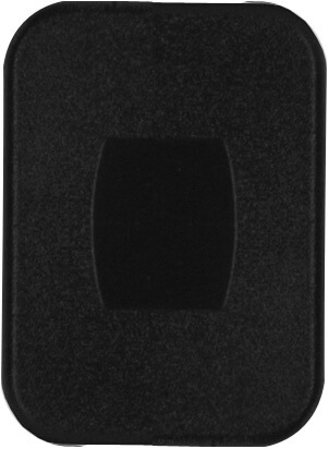 Valterra DGU315VP Switch Plate Cover - Black Lens