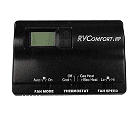 Coleman Mach 8530-3381 Digital Heat Pump RV Thermostat - Black