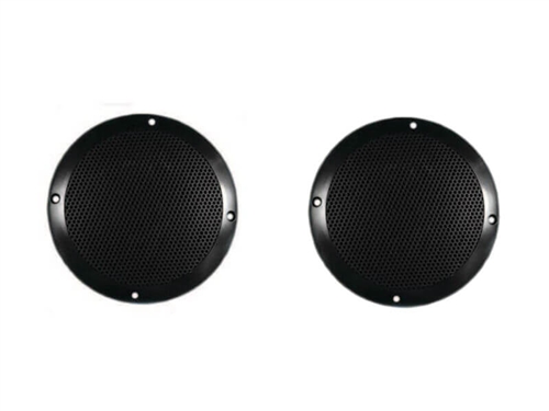 PQN Enterprises ECO50-4BK Waterproof 5" RV Speaker - Black - 2 Pack