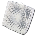 Bee Green FriLight Square Halogen Ceiling Light With Switch - 10W Xenon Bulb