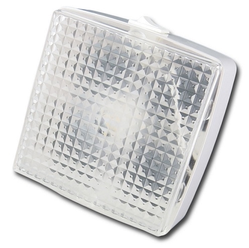 Bee Green FriLight Square Halogen Ceiling Light With Switch - 10W Xenon Bulb