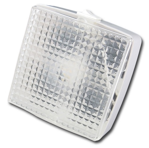 FriLight Square LED Light With Switch - 218 Lumens - Cool White