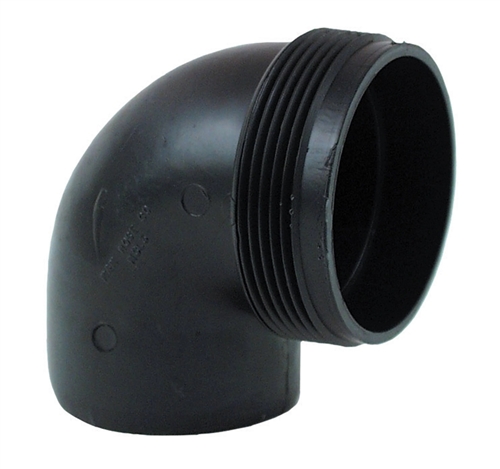 Valterra F02-2002 90 Degree Male Sewer Hose Fitting