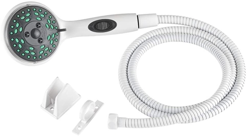 Dura Faucet DF-SA432K-WT Self-Pressurizing Handheld Shower Kit - White