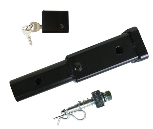 Let's Go Aero STP1915 Hitch Extender with Silent Hitch Pin - 9.5"