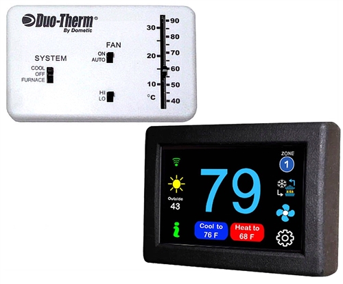 Micro-Air ASY-359-X01 EasyTouch RV 359 Touchscreen Thermostat With Bluetooth - Black