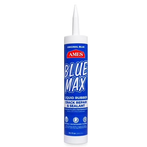 Ames BMX10TUBEBE Blue Max Liquid Rubber Caulk & Sealant, 10.1 Oz