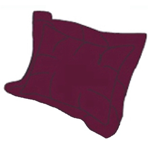 RV Superbag DLPS-BG Burgundy Matching Pillow Sham Set
