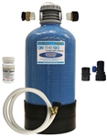 On The Go OTG4-DBLSOFT-BF Double Standard Portable Water Softener with Brass Fittings