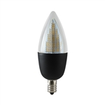 Euri LIghting LED ECA9.5-2120fcb Flame Bulb - Clear Glass