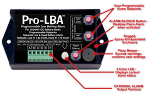 LSL Products Programmable Low Battery Alarm