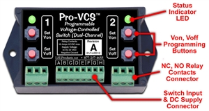 LSL Products PVCS-DC Programmable Voltage Controlled Switch Dual Channel