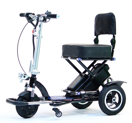Enhance Mobility T3045-BK Triaxe Sport Foldable Scooter - Black