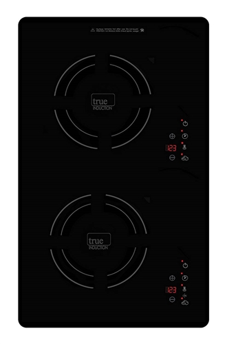 True Induction TI-2BN Double Burner Vertical Induction Cooktop