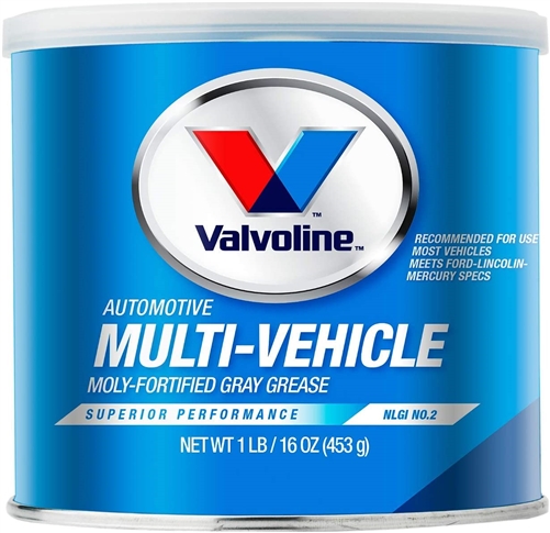Valvoline Multi-Vehicle Moly-Fortified Gray Grease - 1 Lb