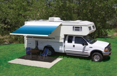 RV awning and patio accessories